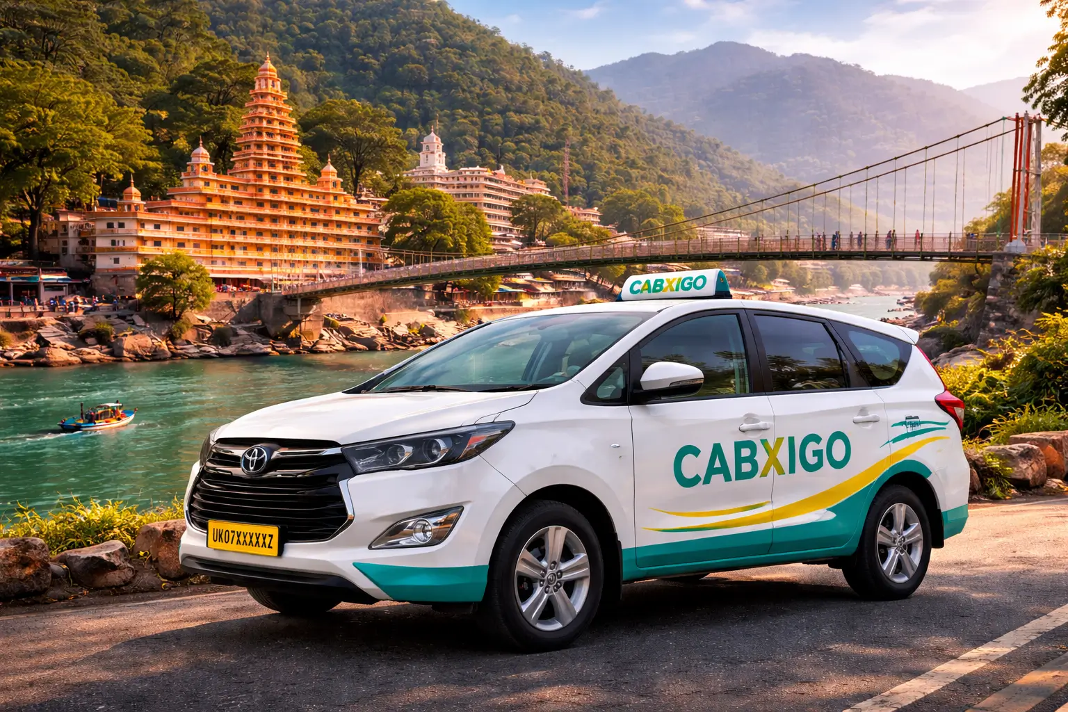 Premium Delhi to Rishikesh Taxi Service Cabxigo